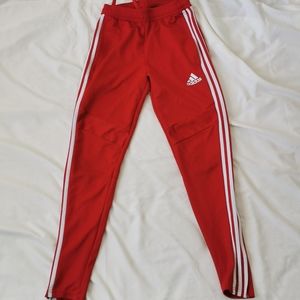 Red Adidas Track Pants